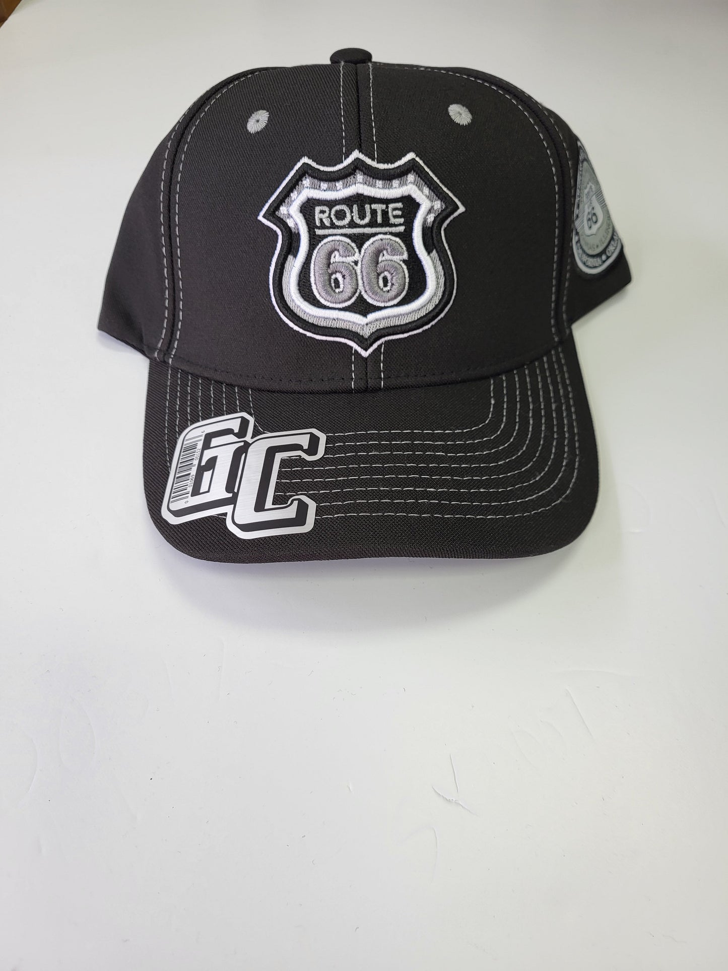 Route 66 Embroidered Ball Cap