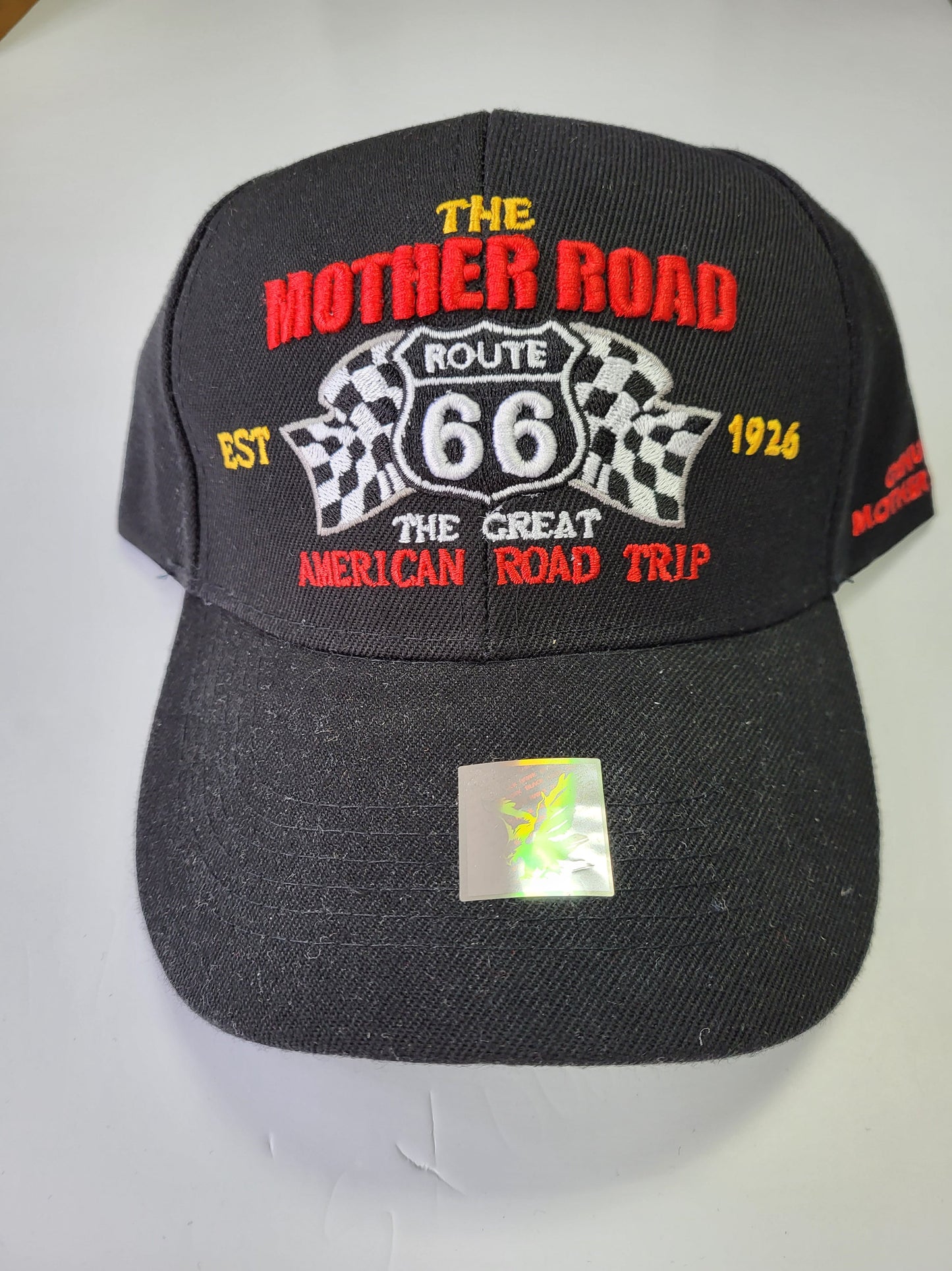 The Great American Road Trip Black Ball Cap