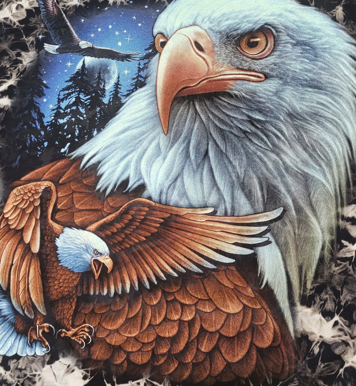 Short Sleeved Bald Eagle T-Shirt