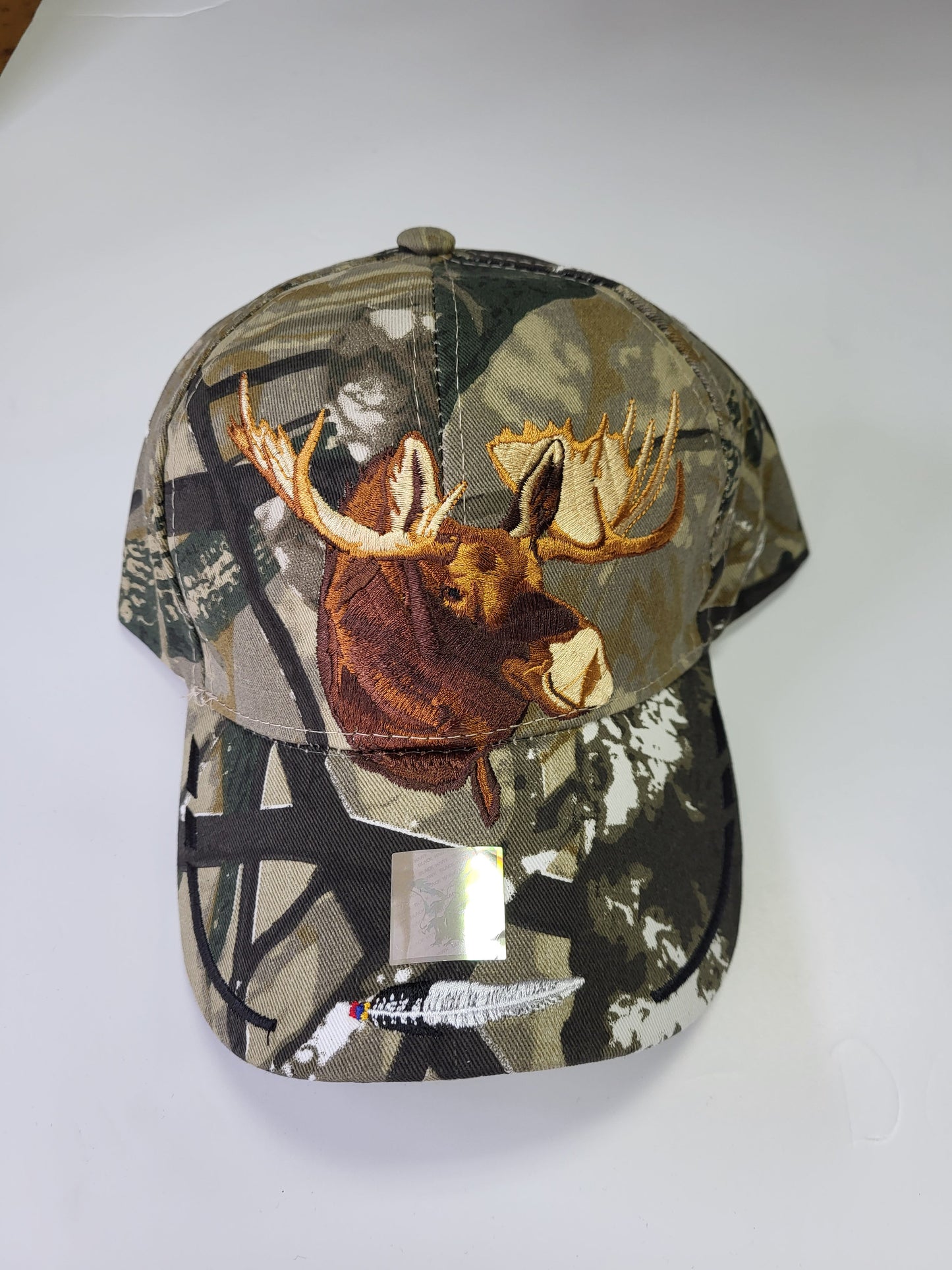 Moose Camo Ball Cap