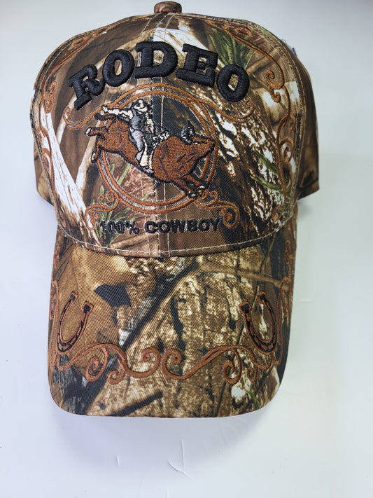 Rode- Bull Rider Embroidered Ball Cap