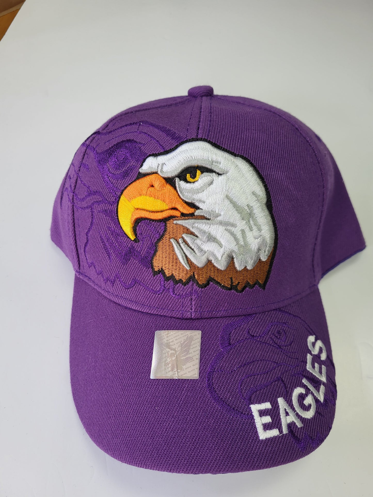 Purple Eagle Ball Cap