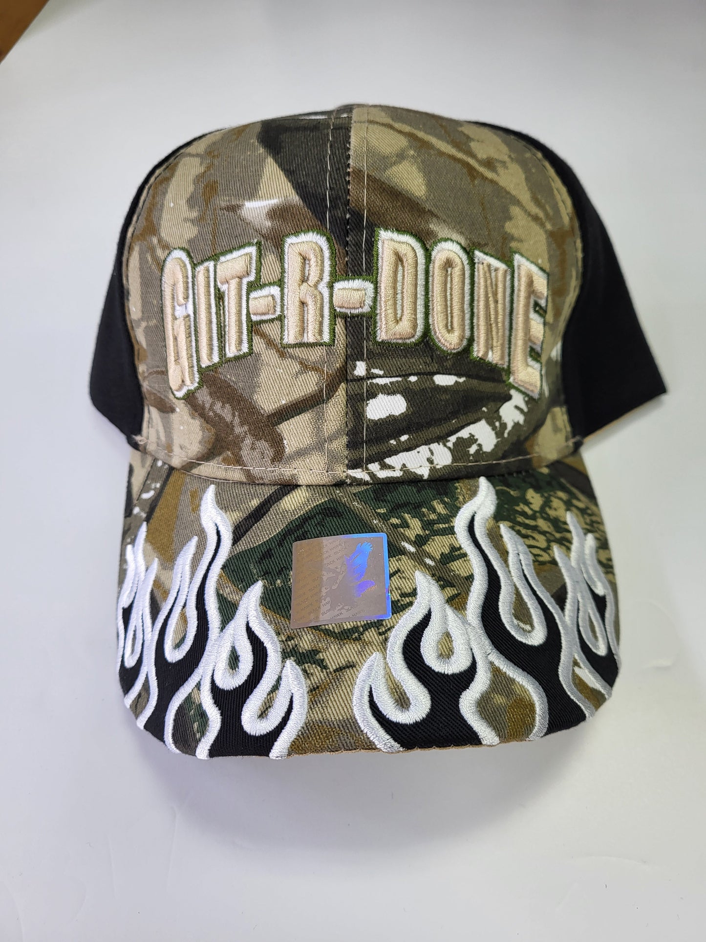 "Get-R-Done" Camo Ball Cap