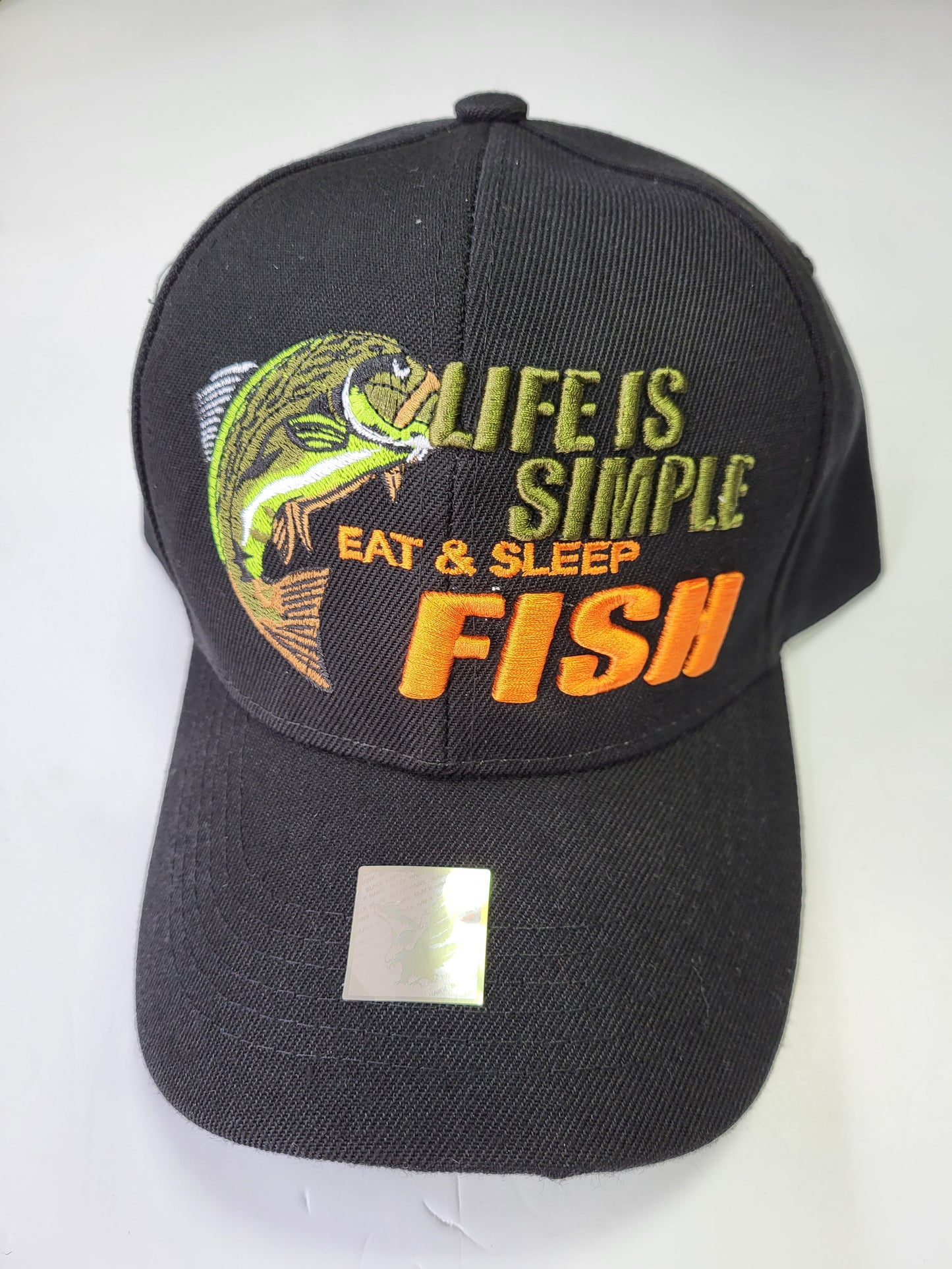 Life is Simple Fishing Ball Cap